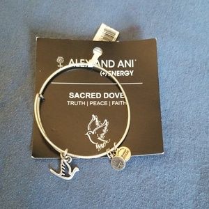 Alex and Ani Sacred Dove bracelet